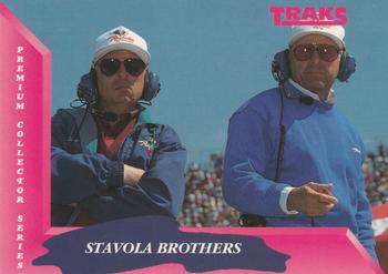 1993 Traks #59 Bill Stavola / Mickey Stavola Front