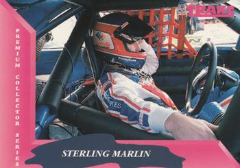1993 Traks #74 Sterling Marlin Front