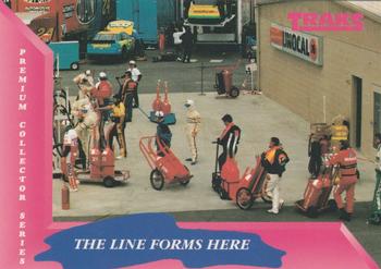 1993 Traks #75 The Line Forms Here Front