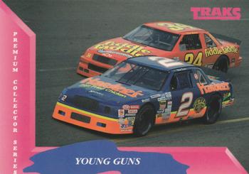 1993 Traks #85 Ward Burton / Todd Bodine Front