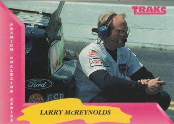 1993 Traks #86 Larry McReynolds Front