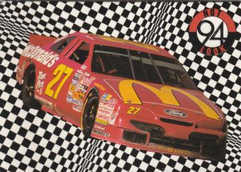 1994 Action Packed #118 Jimmy Spencer's Car Front