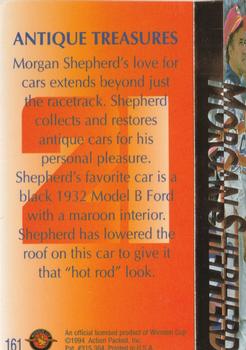 1994 Action Packed #161 Morgan Shepherd Back
