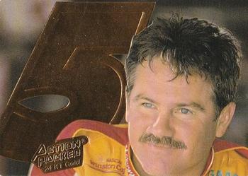 1994 Action Packed - 24K Gold #32G Terry Labonte Front