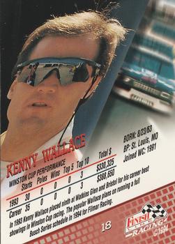 1994 Finish Line #18 Kenny Wallace Back
