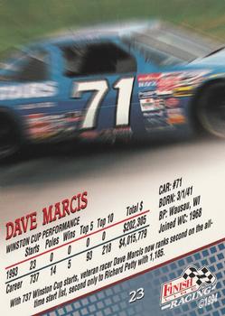 1994 Finish Line #23 Dave Marcis Back