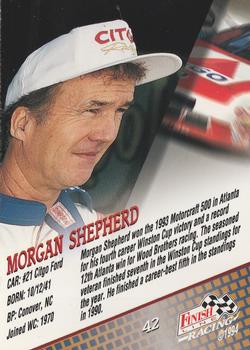 1994 Finish Line #42 Morgan Shepherd Back