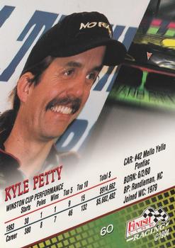 1994 Finish Line #60 Kyle Petty Back