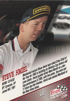 1994 Finish Line #66 Steve Hmiel Back