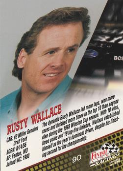 1994 Finish Line #90 Rusty Wallace Back