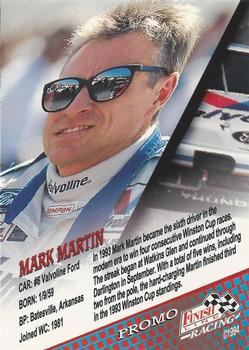1994 Finish Line #NNO Mark Martin Back