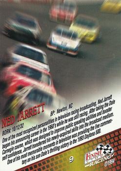 1994 Finish Line #9 Ned Jarrett Back