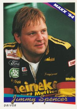 1994 Maxx #12 Jimmy Spencer Front