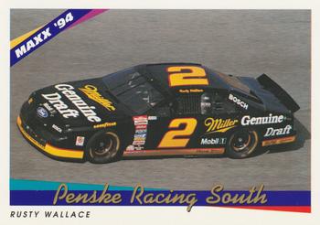 1994 Maxx #34 Penske Racing South Front