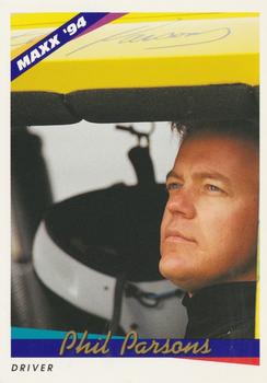 1994 Maxx #47 Phil Parsons Front