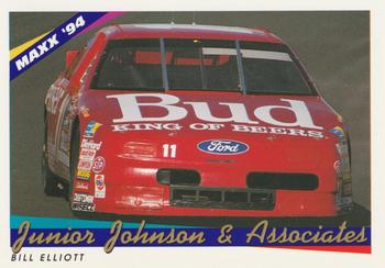 1994 Maxx #54 Junior Johnson & Associates Front