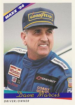 1994 Maxx #71 Dave Marcis Front