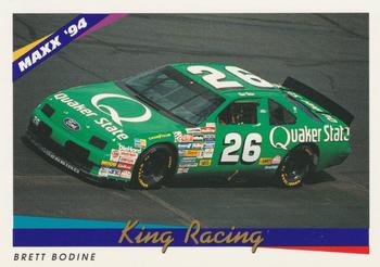 1994 Maxx #76 King Racing Front