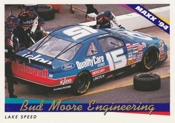 1994 Maxx #83 Bud Moore Engineering Front