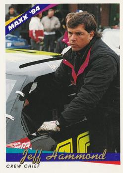 1994 Maxx #132 Jeff Hammond Front