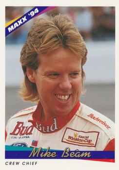 1994 Maxx #135 Mike Beam Front