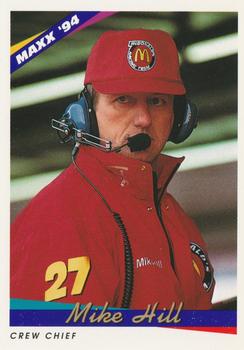1994 Maxx #136 Mike Hill Front