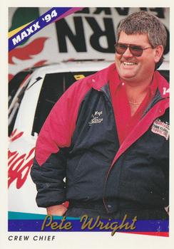1994 Maxx #145 Pete Wright Front