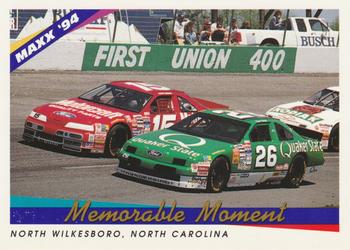 1994 Maxx #150 North Wilkesboro, North Carolina Front