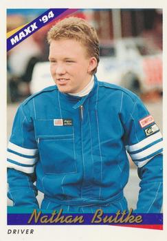 1994 Maxx #187 Nathan Buttke Front