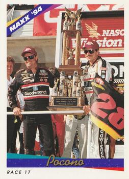 1994 Maxx #224 Pocono - Race 17 Front