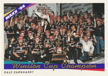 1994 Maxx #238 Winston Cup Champion Front