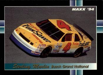 1994 Maxx #245 Sterling Marlin's Car Front