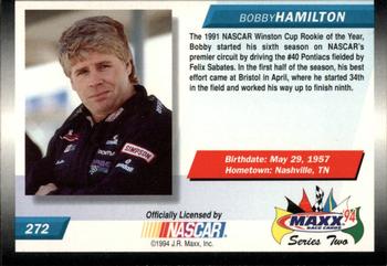 1994 Maxx #272 Bobby Hamilton Back