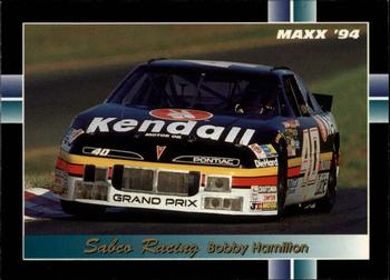 1994 Maxx #280 Bobby Hamilton's Car Front