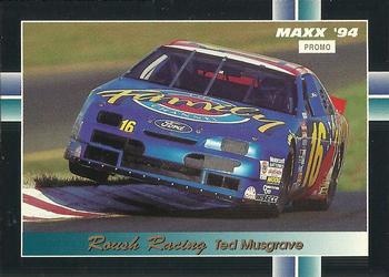1994 Maxx #NNO Ted Musgrave Front