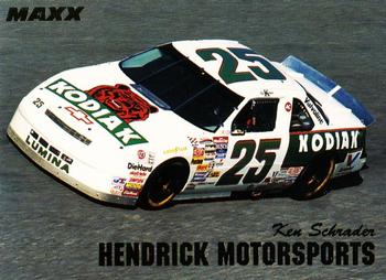 1994 Maxx Premier Series #56 Ken Schrader's Car Front