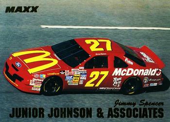 1994 Maxx Premier Series #81 Jimmy Spencer's Car Front