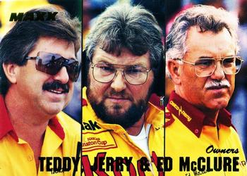 1994 Maxx Premier Series #93 Teddy McClure / Jerry McClure / Ed McClure Front