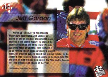 1994 Press Pass #124 Jeff Gordon Back