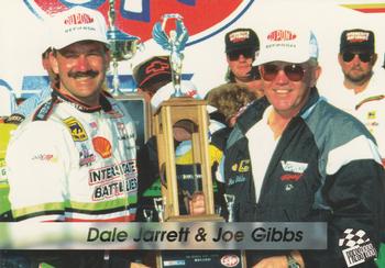 1994 Press Pass #34 Dale Jarrett & Joe Gibbs Front