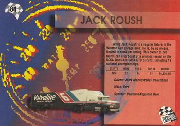1994 Press Pass #84 Jack Roush Back