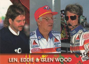 1994 Press Pass #88 Len, Eddie & Glen Wood Front