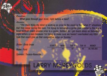 1994 Press Pass #101 Larry McReynolds Back
