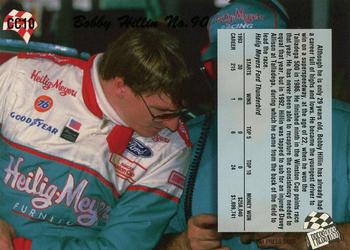 1994 Press Pass - Cup Chase #CC10 Bobby Hillin Jr. Back
