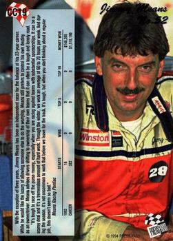 1994 Press Pass - Cup Chase #CC19 Jimmy Means Back