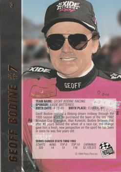 1994 Press Pass VIP #3 Geoff Bodine Back