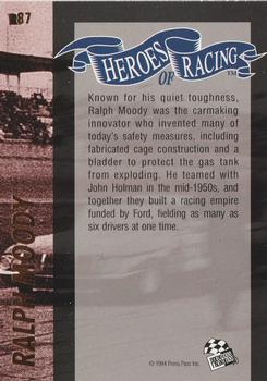 1994 Press Pass VIP #87 Ralph Moody Back