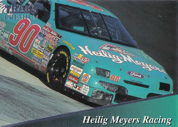 1994 Traks #122 Heilig-Meyers Racing Front