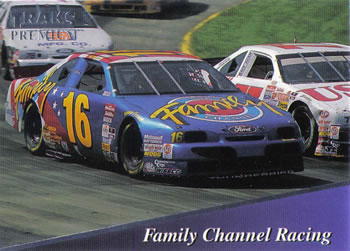 1994 Traks #197 Family Channel Racing Front