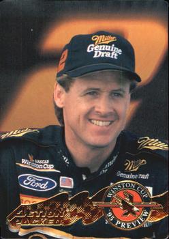 1995 Action Packed Winston Cup Preview #23 Rusty Wallace Front